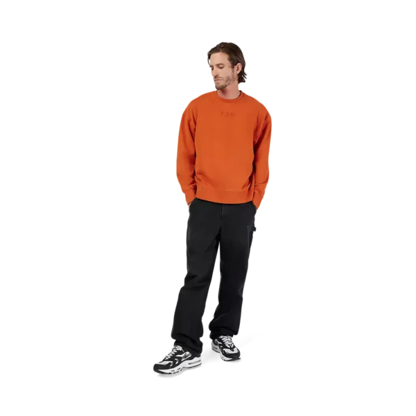 WORDMARK OVERSIZED FLEECE CREW [COG]