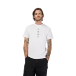 CHECKERED SS PREM TEE [OPT WHT]