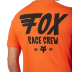 FOX WING SS PREM TEE [BLD ORG]