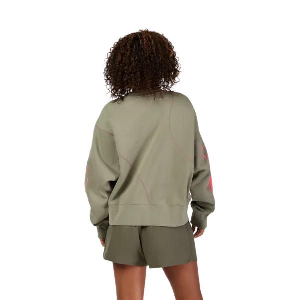 W ELEVATED OVERSIZED FLC CREW [ADB]