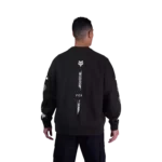 IMAGE COSMO OVERSIZED FLEECE CREW [BLK]