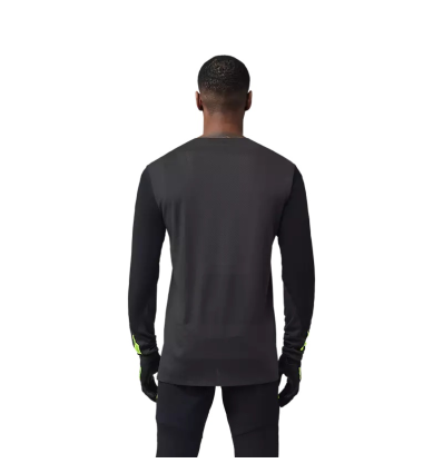 FOX RAWTEC LS JERSEY [BLK]