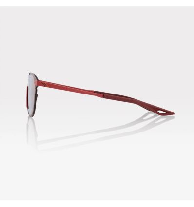 100% LEGERE ROUND - Soft Tact Crimson - HiPER Silver Mirror Lens