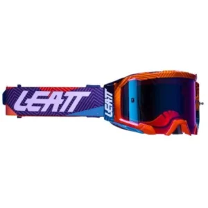 LEATT GOGGLE VELOCITY 5.5 IRIZ Neon Orange Blue UC 26%