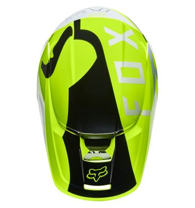 Casca de bicicleta - FOX V1 SKEW HELMET, ECE [FLO YLW]