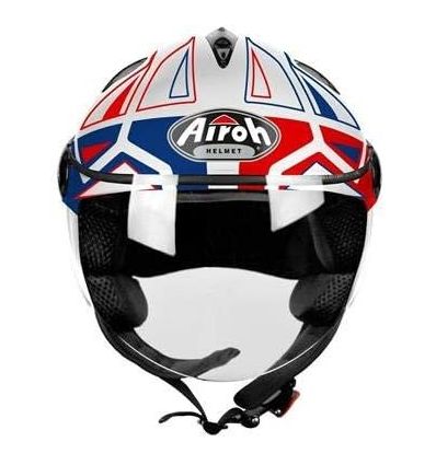 Casca Jet JT JTC18 Airoh Taglia L White / Red