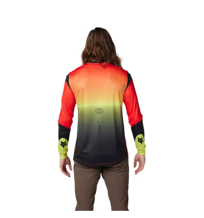 FOX RANGER LS JERSEY REVISE [RD/YLW]