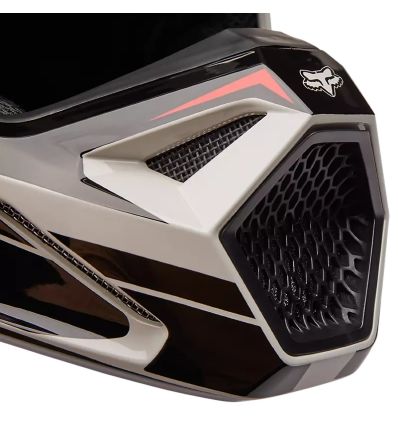 FOX YTH V1 GOAT STRAFER HELMET [BLK]