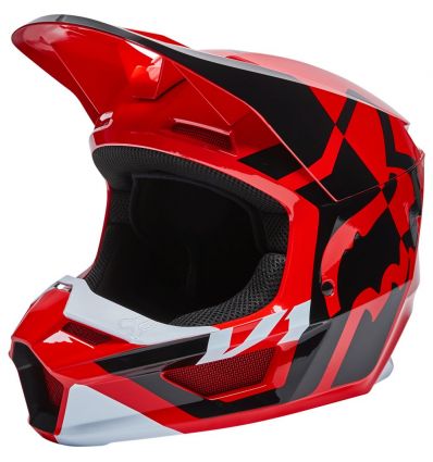 Casca - FOX V1 LUX HELMET, ECE [FLO RED]