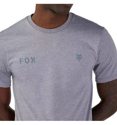 FOX WORDMARK SS TECH TEE [HTR GRAPH]