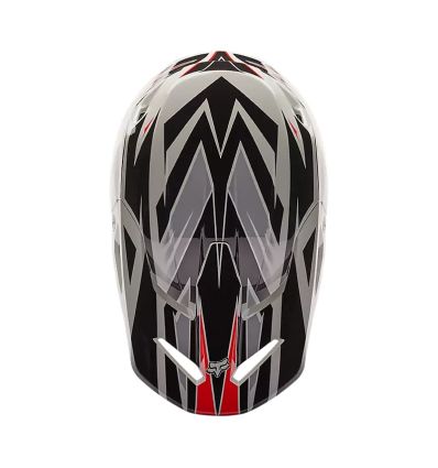 FOX YTH V1 GOAT STRAFER HELMET [BLK]
