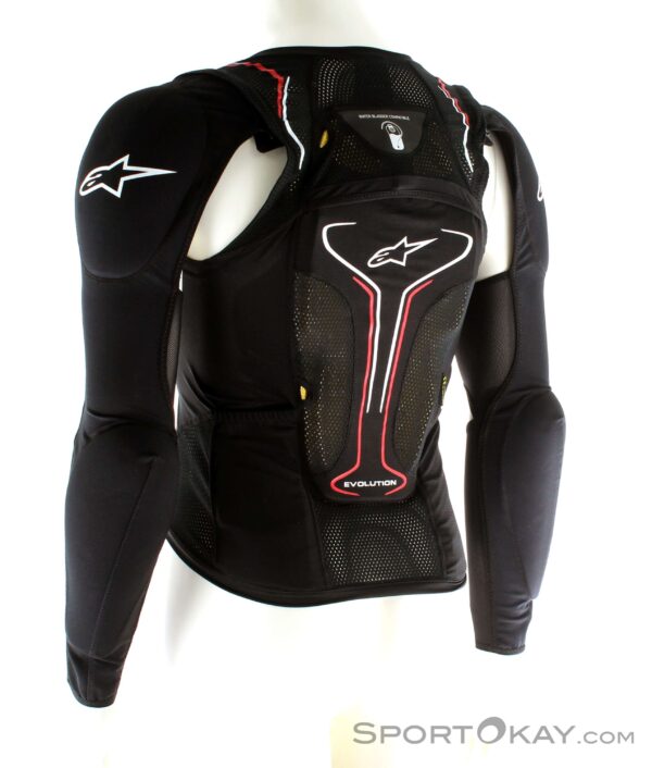 Protectie - ALPINESTARS EVOLUTION LS JACKET BLACK/WHITE/RED