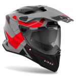 AIROH COMMANDER 2 REVEAL RED FLUO MATT
