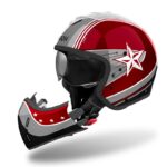 AIROH J 110 COMMAND BURGUNDY GLOSS