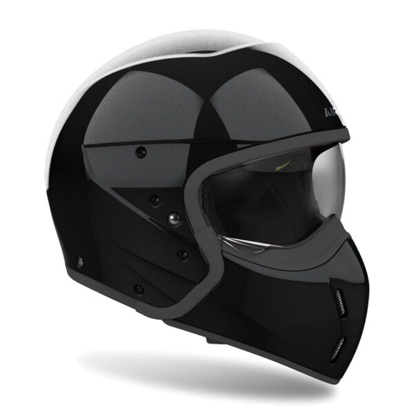 AIROH J 110 COLOR BLACK GLITTER