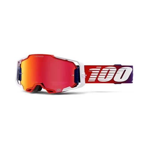 100% ARMEGA Goggle Factory HiPER Red Lens