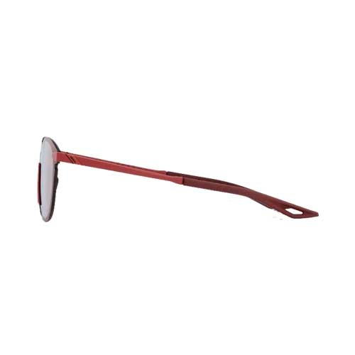 100% LEGERE ROUND - Soft Tact Crimson - HiPER Silver Mirror Lens
