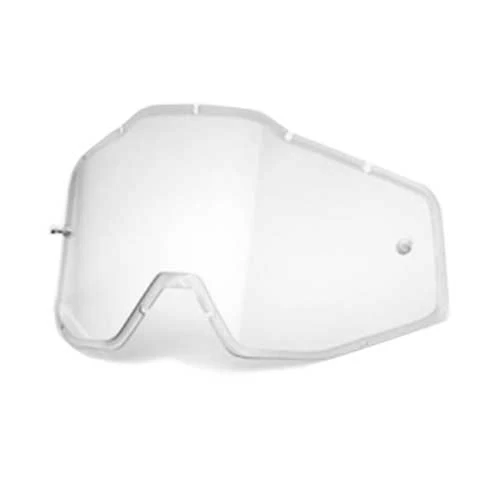 100% LENTILA  OCHELARI 100% RACECRAFT / ACCURI / STRATA Plus Replacement Lens Clear