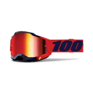 100% STRATA 2 Goggle Masego Mirror Red Lens