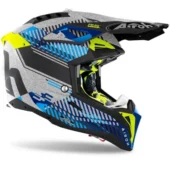 Casca - AIROH AVIATOR 3 WAVE SILVER GLOSS CHROME 2021