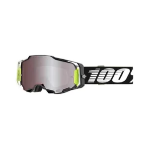 100% ARMEGA Goggle Racr HiPER Silver Mirror Lens
