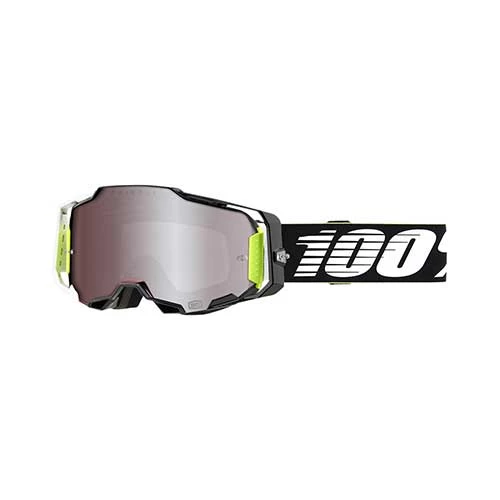 100% ARMEGA Goggle Racr HiPER Silver Mirror Lens