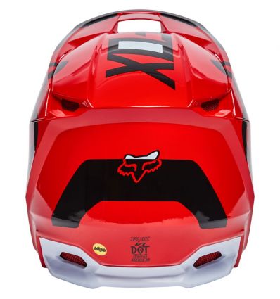 Casca - FOX V1 LUX HELMET, ECE [FLO RED]