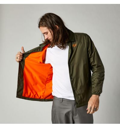 Geaca - FOX HERO DIRT COACHES JACKET [FAT GRN]