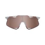 100% HYPERCRAFT - Matte Stone Grey - HiPER Crimson Silver Mirror Lens