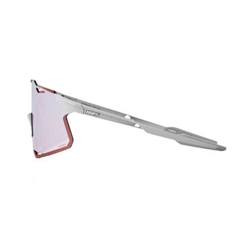 100% HYPERCRAFT - Matte Stone Grey - HiPER Crimson Silver Mirror Lens