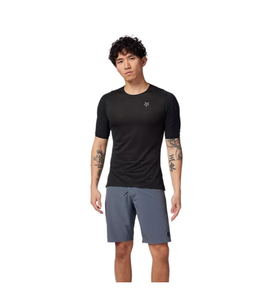 FOX FLEXAIR ASCENT SS JERSEY [BLK]