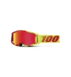 100% ARMEGA Goggle Solaris HiPER Red Mirror Lens