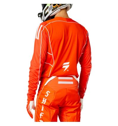 Tricou - SHIFT BLACK LABEL VEEM JERSEY [ORG/WHT]