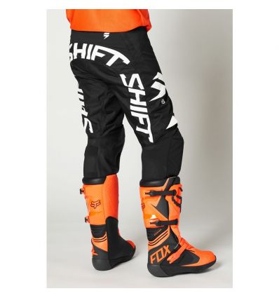 Pantaloni - SHIFT WHITE LABEL ROKR PANT [BLK/WHT]