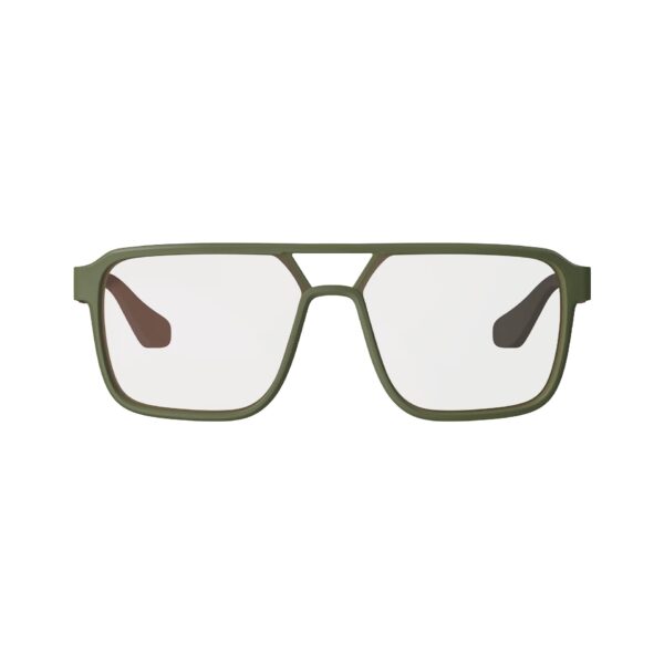 Sunglasses TheViz Pyrenees Satin Green Polarized Brown/Silver 20 VLT
