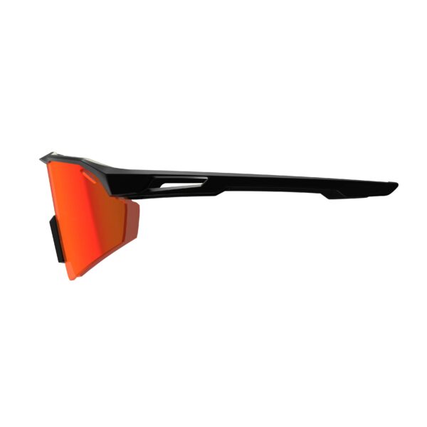 Sunglasses SpeedViz Lite Satin Black Iriz Cryztal Red 13 VLT