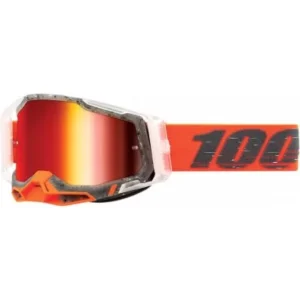 100% RACECRAFT 2 Goggle Schrute - Mirror Red Lens