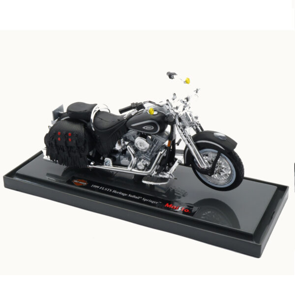 MAISTO [1:18] - Harley Davidson FLSTS HERITAGE SOFTAIL SPRINGER 1999, black