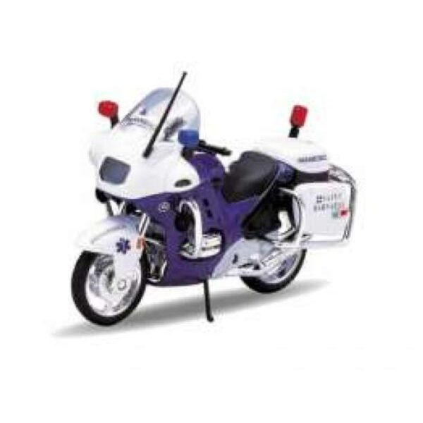 Welly [1:18] - BMW R1100 RT 'Paramedics', Blue.White