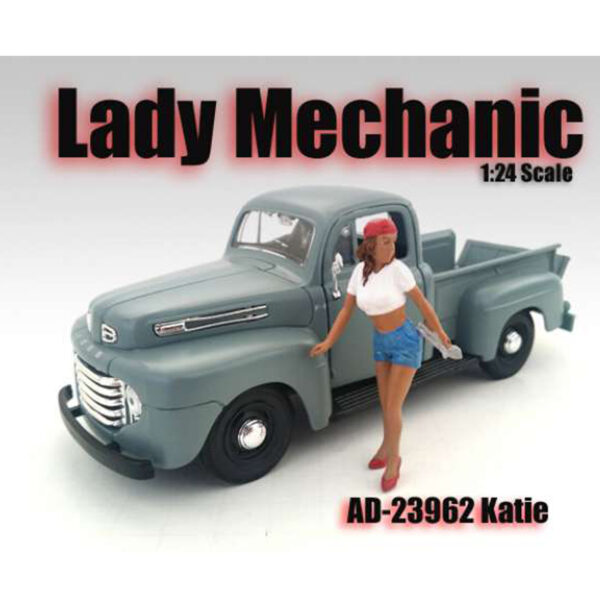 American Diorama [1:24] - Figurina Lady Mechanic 'Katie'