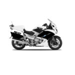 MAISTO [1:18] - Yamaha FJR 1300A Generic Police Authority, White/Black
