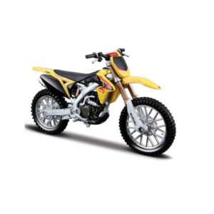 Bburago [1:18] - Suzuki 2010 RM-Z450, Yellow/Black