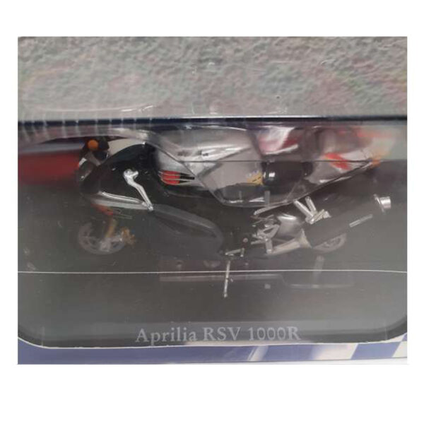 Magazine Models [1:24] - Aprilia RSV 1000R Silver/Black