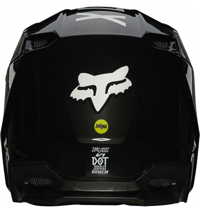 FOX FOX V1 REVN HELMET, ECE [BLK/WHT]