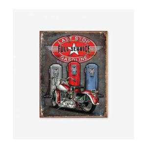 Tac Signs - Placuta metalica [32x41cm] Legends Last Stop