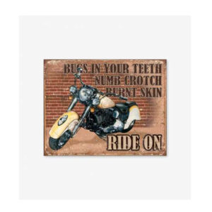 Tac Signs - Placuta metalica [32x41cm] Ride On
