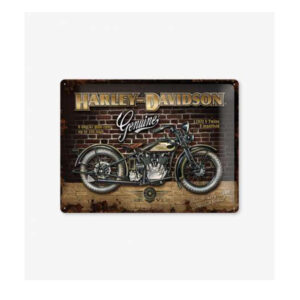 Tac Signs - Placuta metalica 3D [30x40cm] Harley 1933 V-Twins