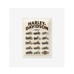 Tac Signs 3D - Placuta metalica [30x40cm] - Harley Davidson Collage