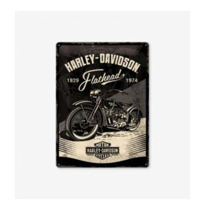 Tac Signs - Placuta metalica 3D [30x40cm] Harley Flathead 1929-1974