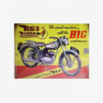 Tac Signs - Placuta metalica [30x40cm] Bsa Bantam 125